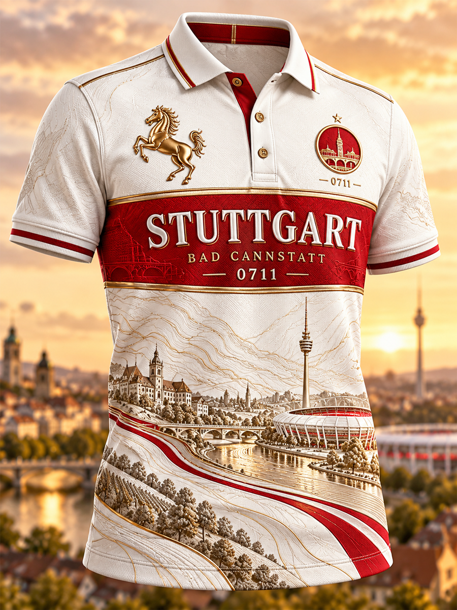 Men's Vfb Stuttgart Polo Shirt