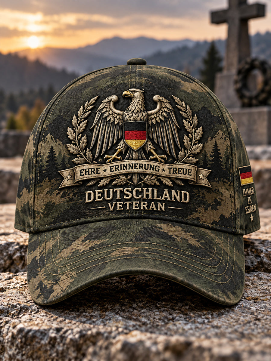 Men's Veteran Memorial Graphic Print Hat