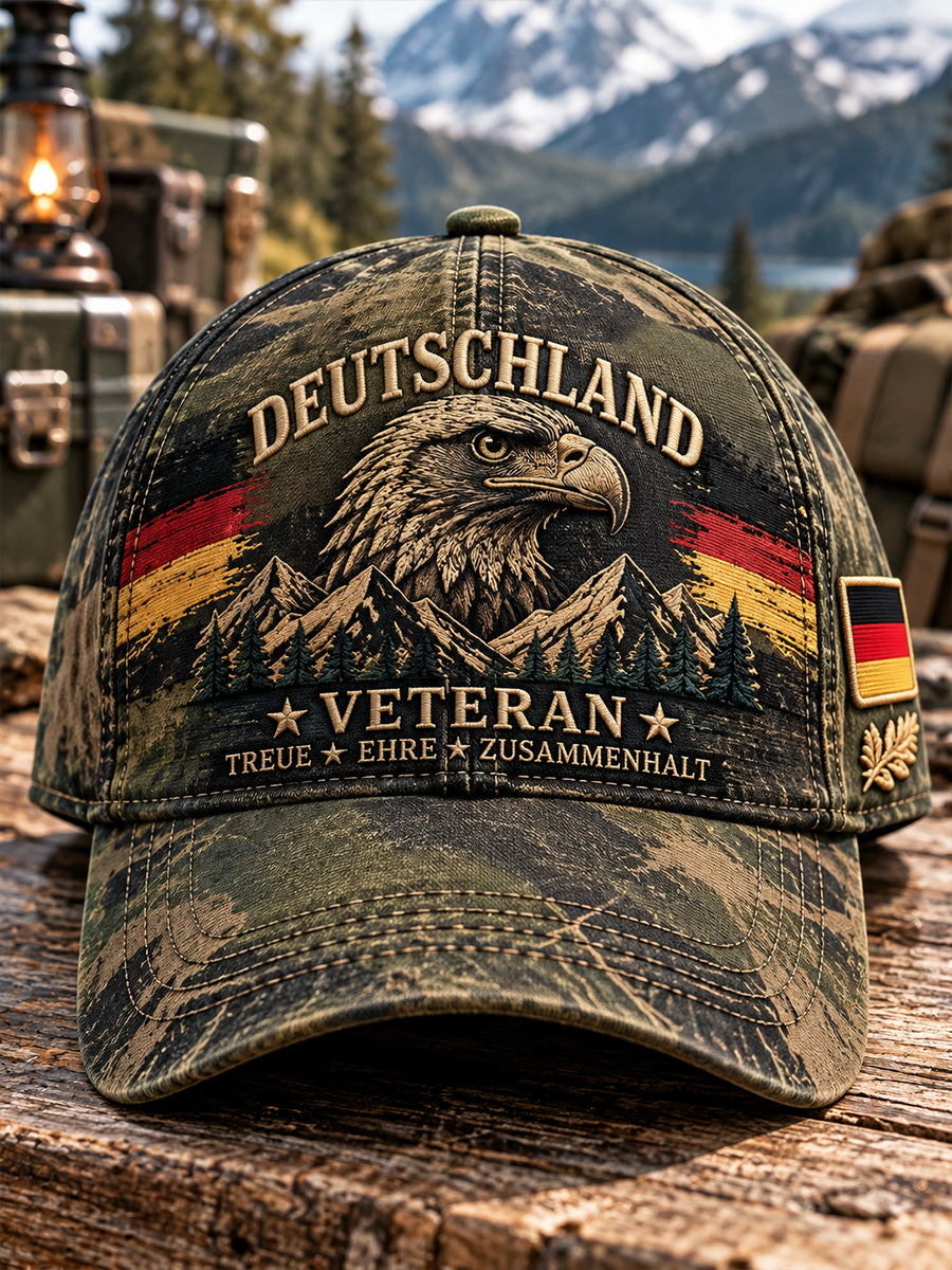 Men's Veteran Memorial Graphic Print Hat