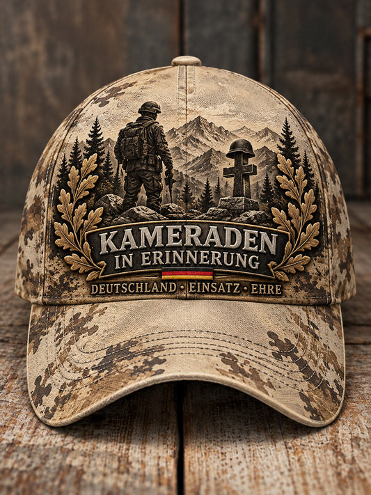 Men’s Military Veteran Commemorative Graphic Cap