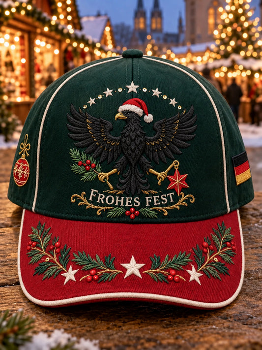 Unisex Resort Christmas Print Hat