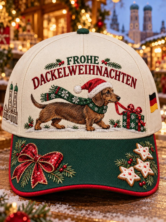 Unisex Resort Christmas Print Hat