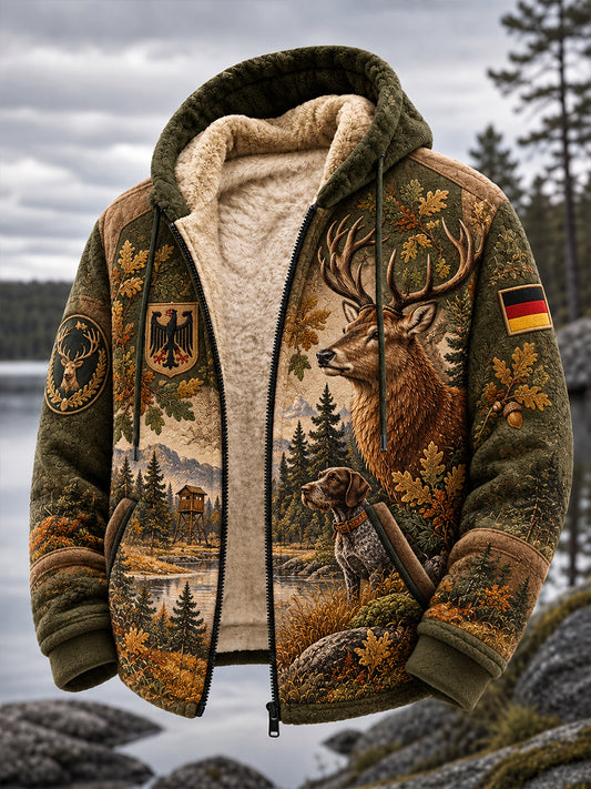 Men's German Hunting Season Flannel Jacket